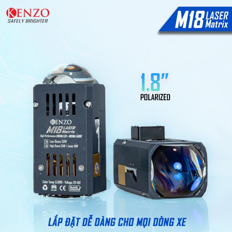 Bi Led Laser Kenzo M18 Matrix