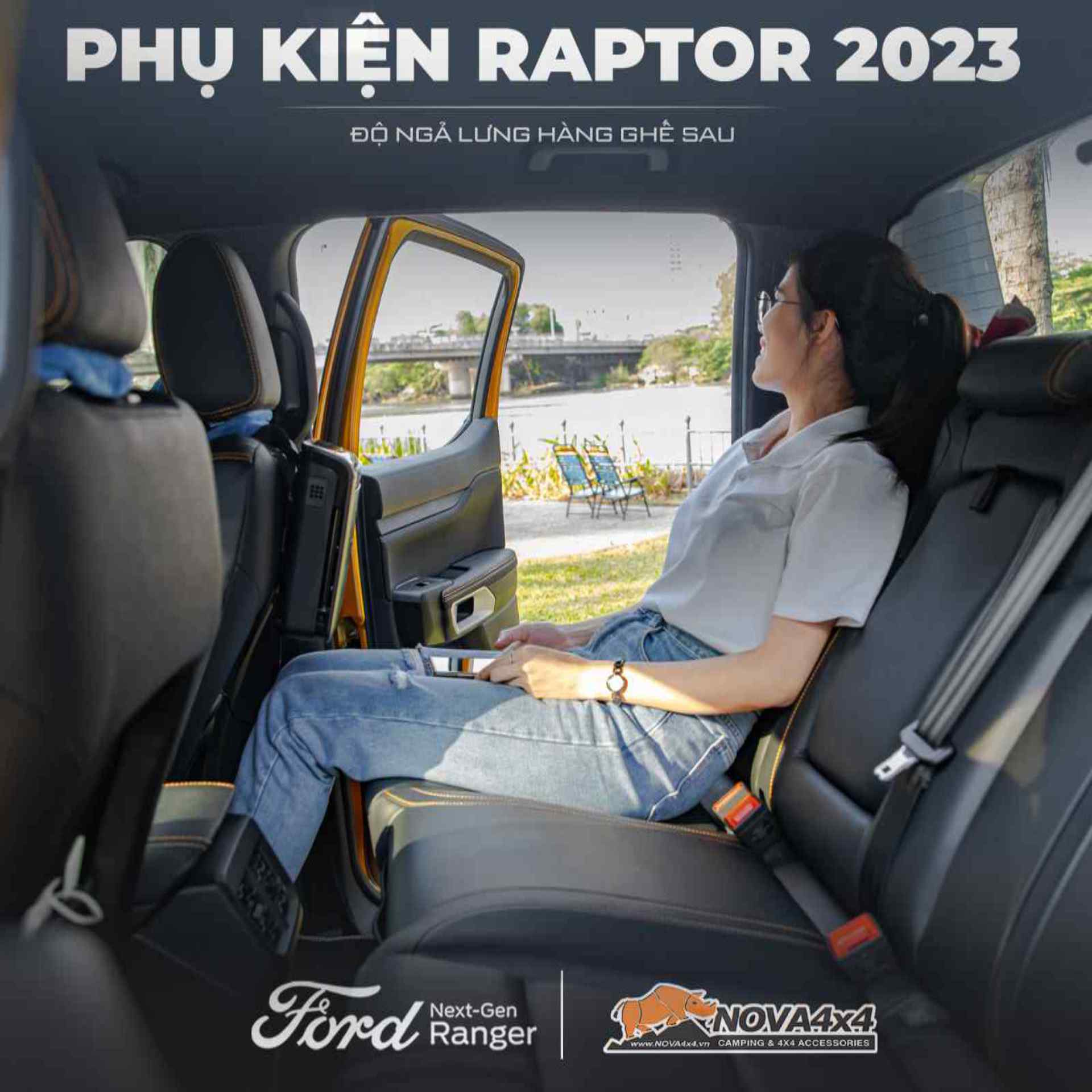 Ghế chỉnh điện Rhino cho Raptor Next Gen 2023