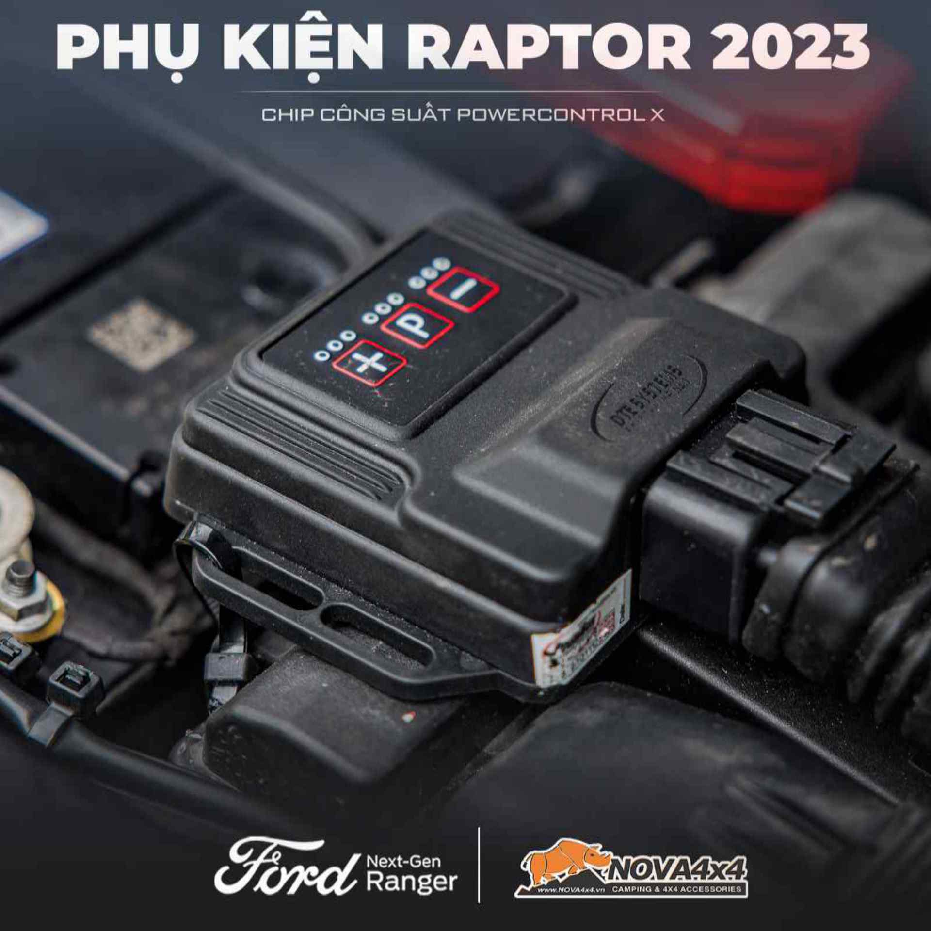 Chip công suất DTE PowerControl X cho Raptor Next Gen 2023
