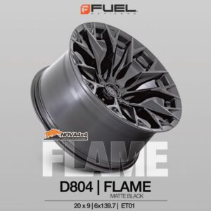 Mâm Fuel Flame D804 20"