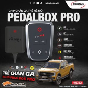 chip chân ga PedalBox Pro cho Ford Ranger, Raptor, Everest