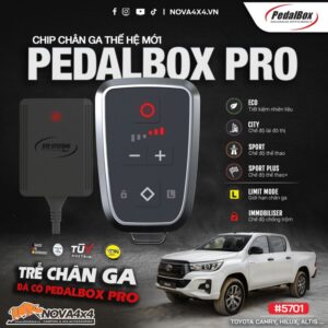 chip chân ga PedalBox Pro cho xe Toyota