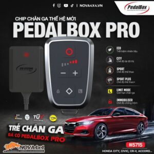 chip chân ga PedalBox Pro cho xe Honda