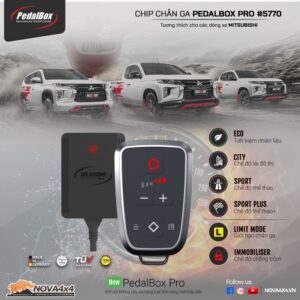 Chip chân ga PedalBox Pro Mitsubishi