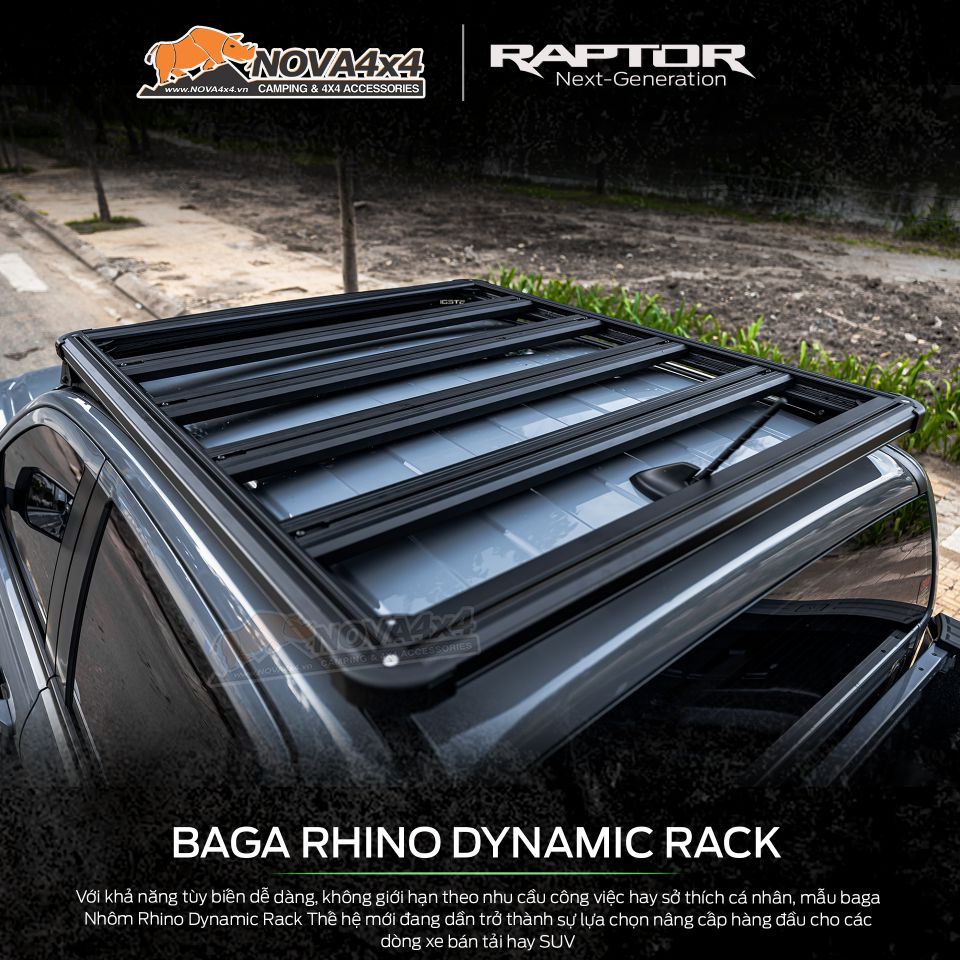 Baga Rhino Dynamic Rack bền bỉ và chắc chắn