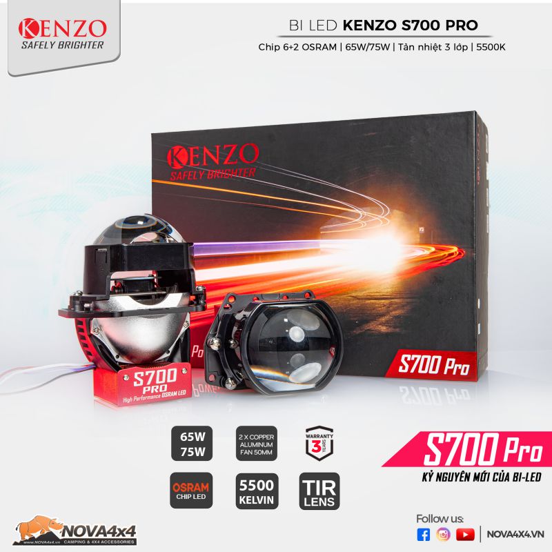 Bi Led Kenzo S700 Pro