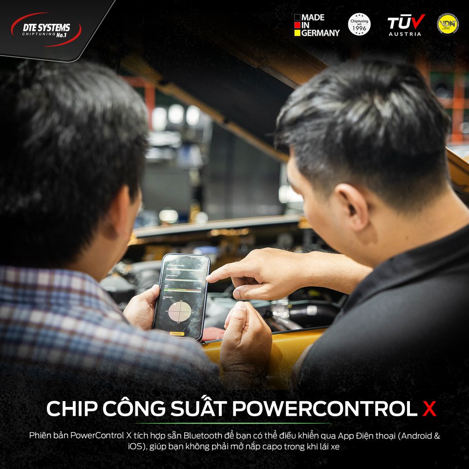 Chip công suất Powercontrol X giúp tăng cường hiệu suất cho xe Ford Everest Wildtrak 2023