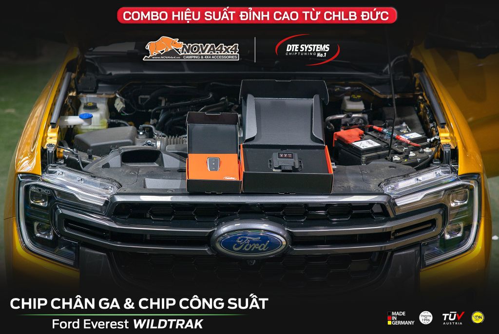 Combo tăng cường hiệu suất cho xe Everest Wildtrak 2023