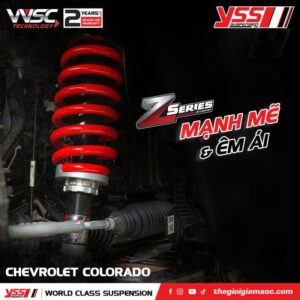 Giảm xóc YSS Z-Series cho Chevrolet Colorado