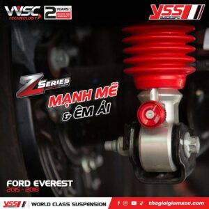 Giảm xóc YSS Z-Series cho Ford Everest 2015-2018