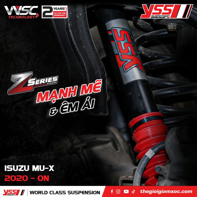 Giam-xoc-YSS-Z-series-cho-xe-Isuzu-Mu-X-2020-ON