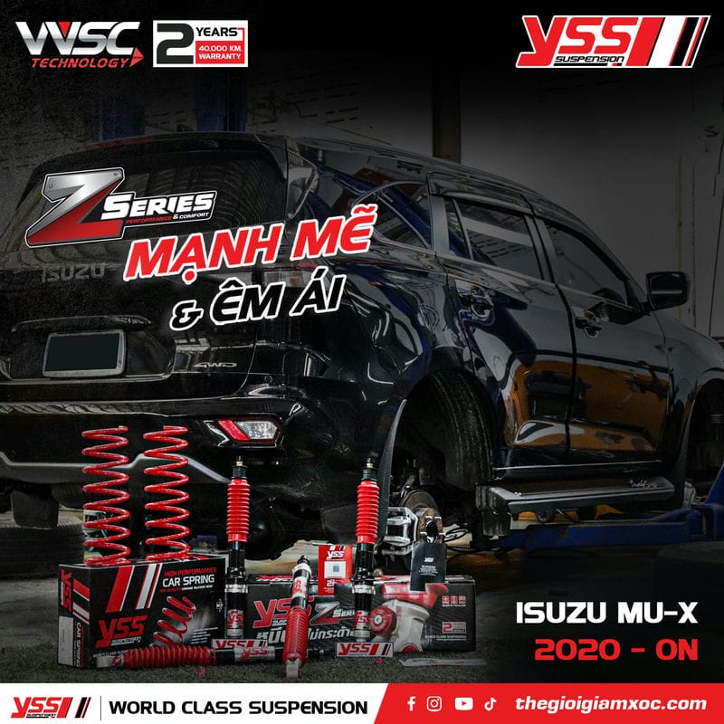 Giam-xoc-YSS-Z-series-cho-xe-Isuzu-Mu-X-2020-ON