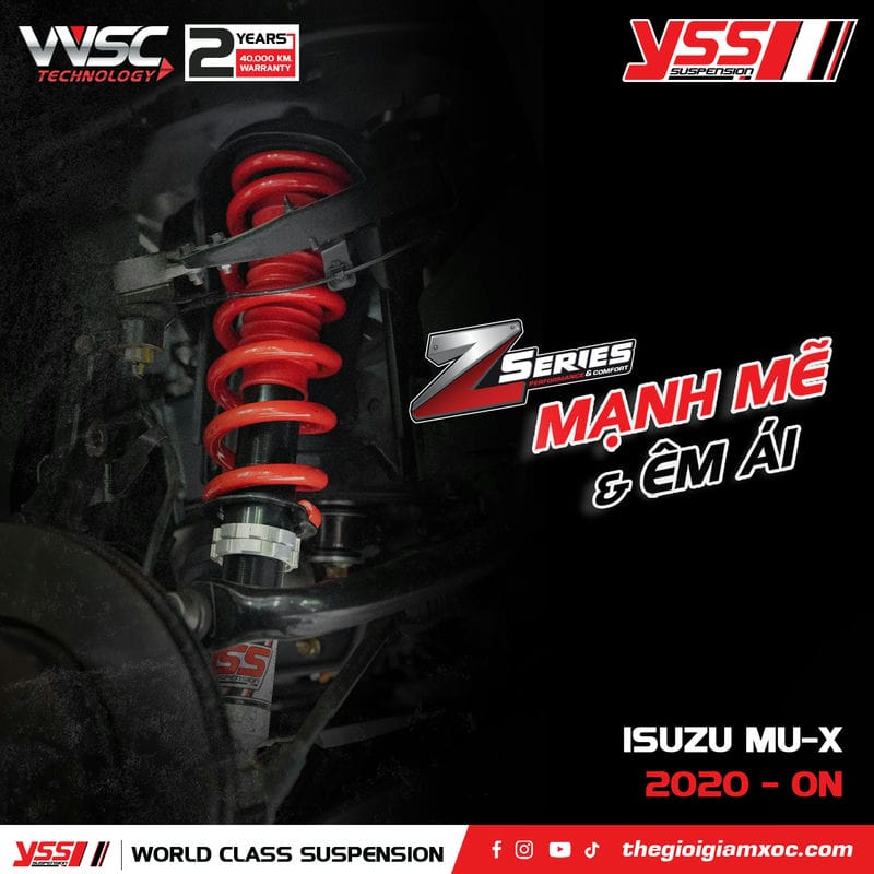 Giam-xoc-YSS-Z-series-cho-xe-Isuzu-Mu-X-2020-ON
