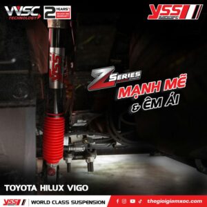 Giảm xóc YSS Z-Series cho xe Toyota Hilux Vigo