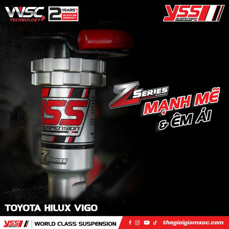 Giam-xoc-YSS-Z-series-cho-xe-Toyota-Hilux-Vigo