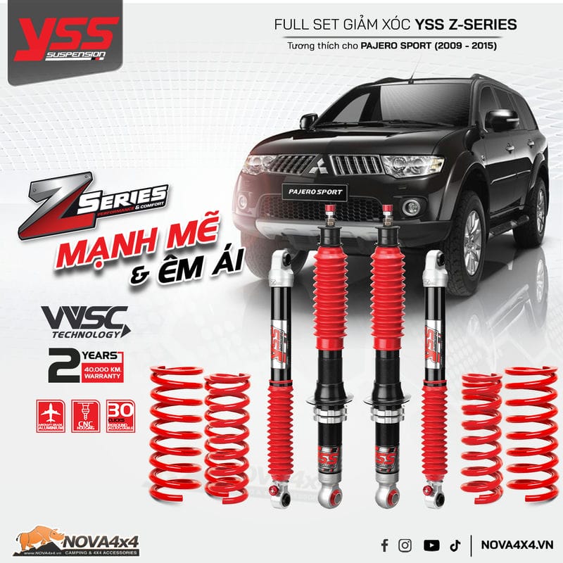 Giam-xoc-YSS-Z-series-cho-xe-Mitsubishi-Pajero-Sport-2008-2015
