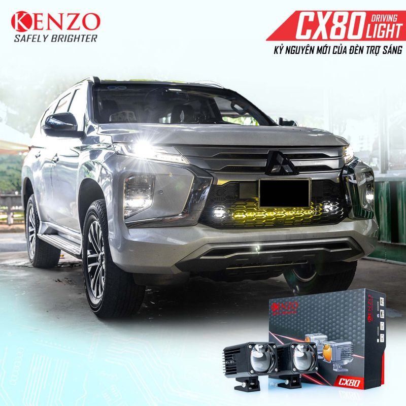 đèn trợ sáng bi cầu Kenzo CX80 Kenzo CX80
