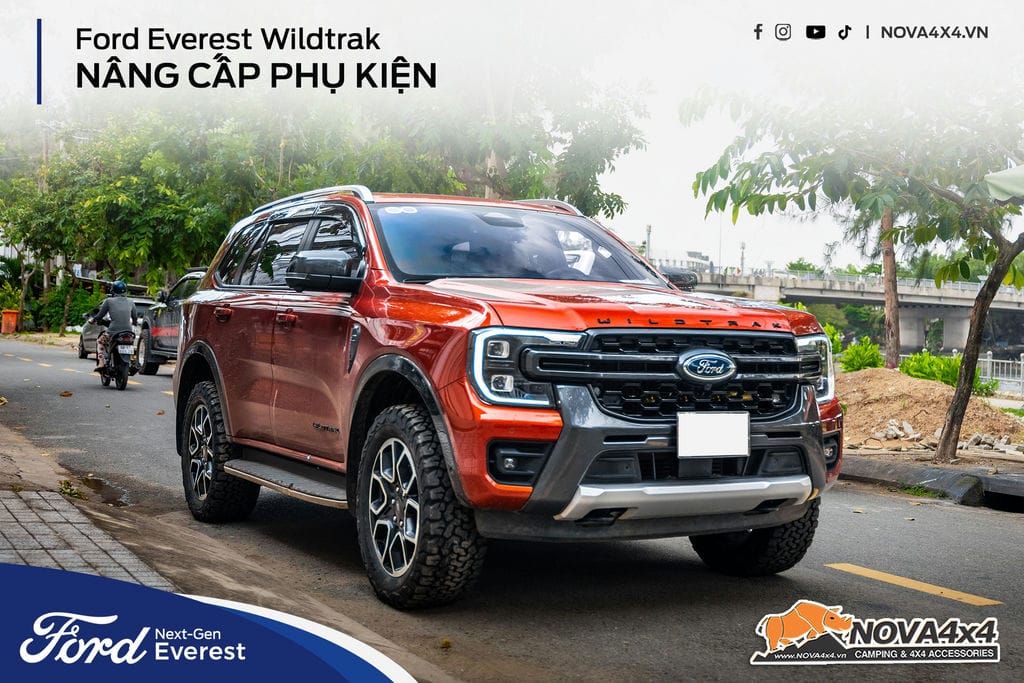 Phụ kiện cho xe Ford Everest Wildtrak