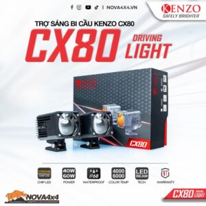 đèn trợ sáng bi cầu Kenzo CX80