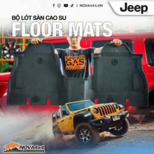 Lót sàn xe Jeep Wrangler