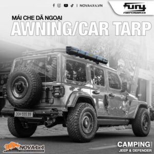 mái che Fury Car Tarp cho Jeep và Land Rover
