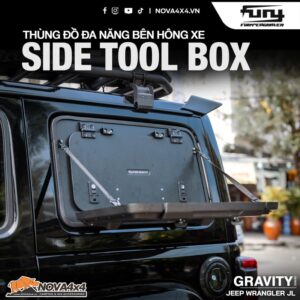 thùng đồ side tool box Fury Jeep Wrangler
