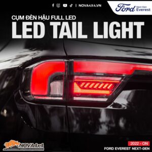 đèn hậu full LED cho xe Ford Everest Next-gen 2023