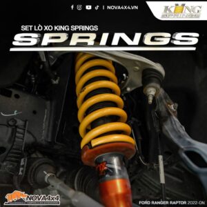 Lò xo King Springs Ford Ranger Raptor Nextgen 2023