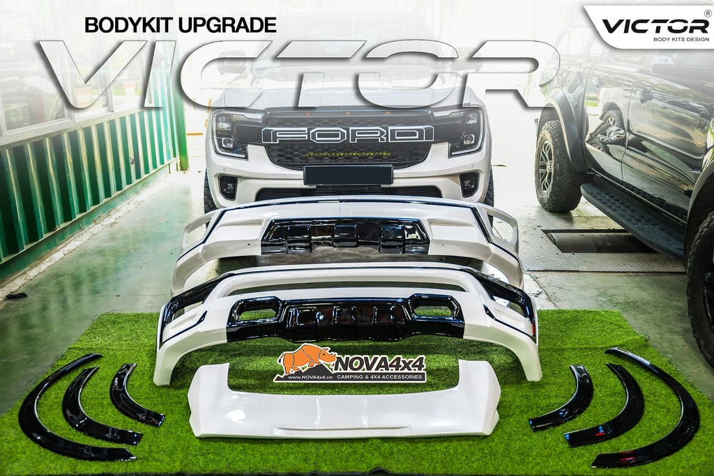 " Lên đời " cho xe Ford Everest Titanium Next-Gen với bộ bodykit Victor