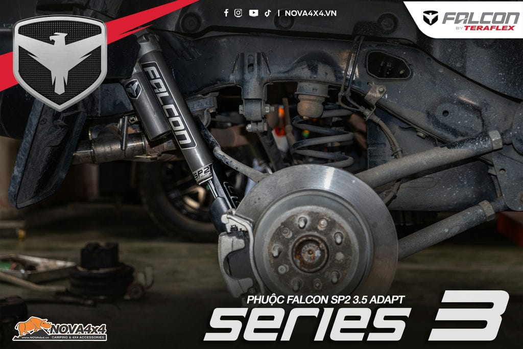 cận cảnh phuộc sau trong bộ giảm xóc xe Jeep Wrangler Falcon Series 3 cận cảnh phuộc sau trong bộ giảm xóc xe Jeep Wrangler Falcon Series 3
