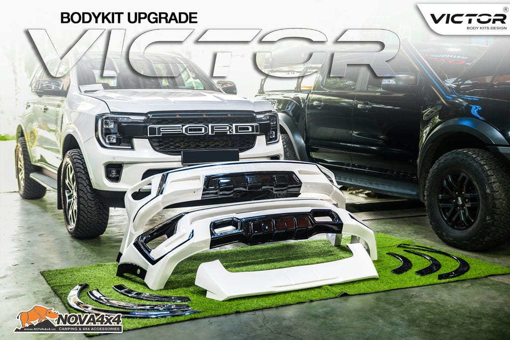 Bodykit Victor được trang bị cho xe Ford Everest Titanium Next-Gen