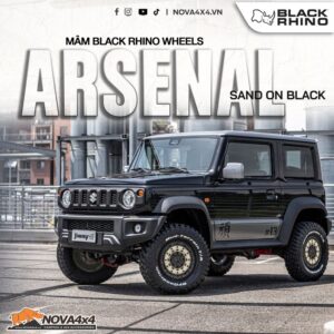 Mâm Black Rhino cho Suzuki Jimny