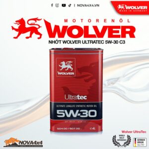 Nhớt Wolver UltraTec 5W-30 C3 4L