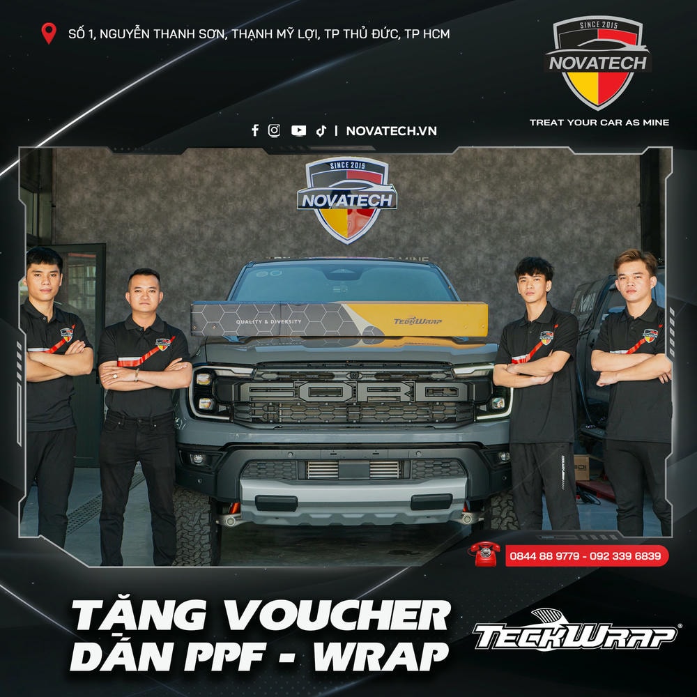 TẶng ngay Voucher PPF và dăn Wrap