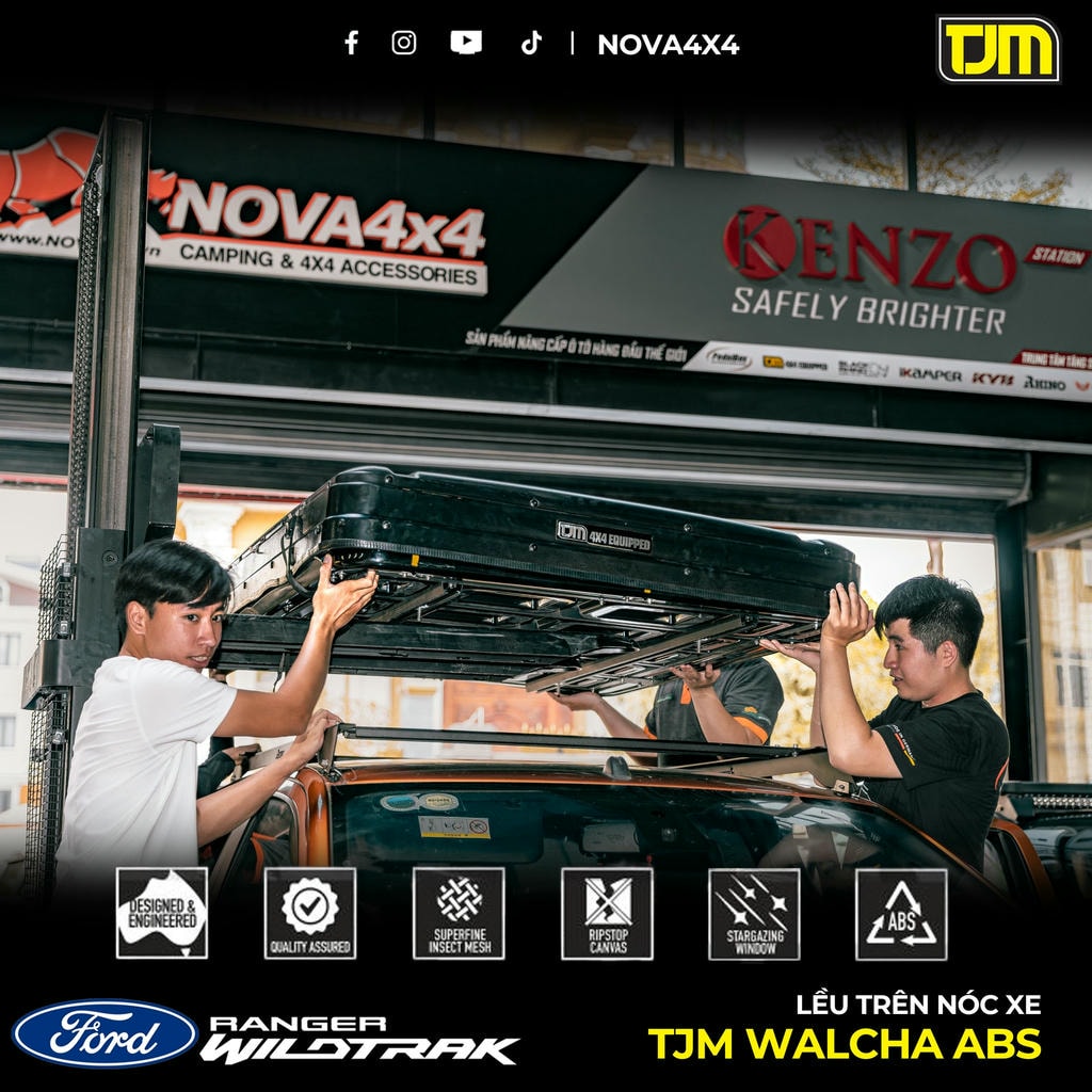 Lắp lều TJM Walcha ABS