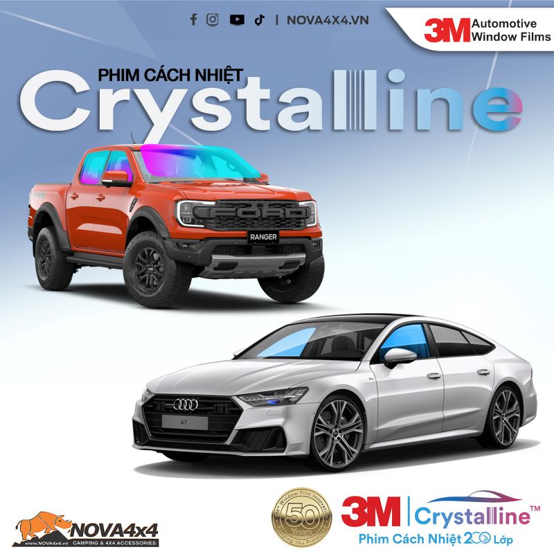 Phim 3M Crystalline