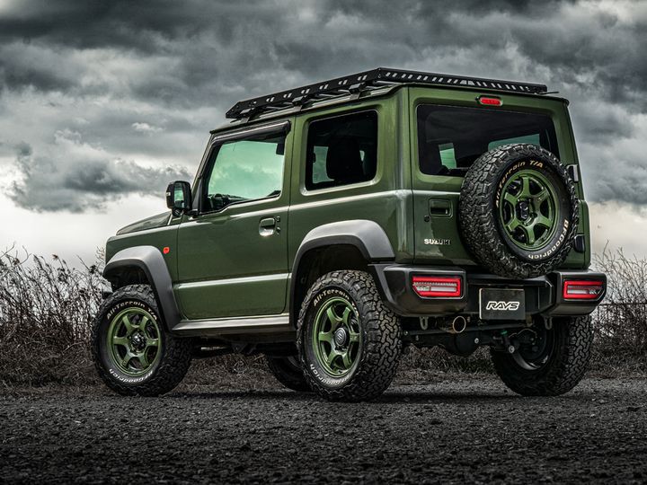 Mâm Rays trên Suzuki Jimny