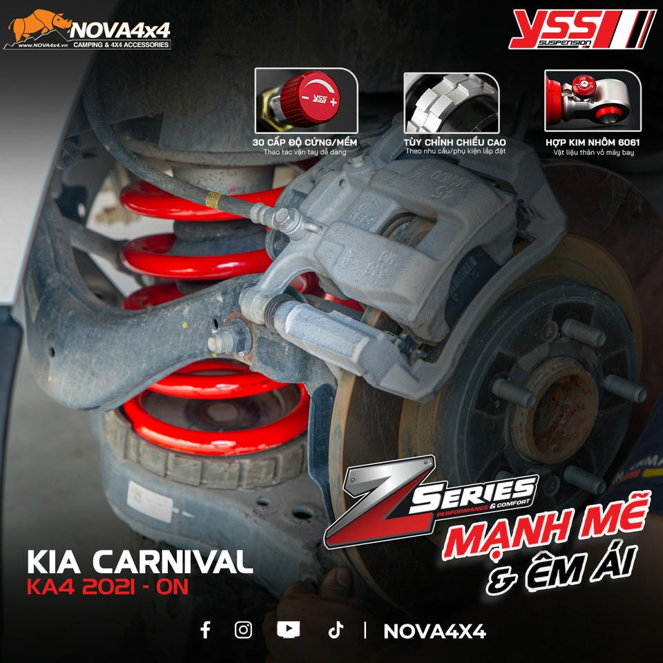 lò xo YSS Kia Carniaval Z-series