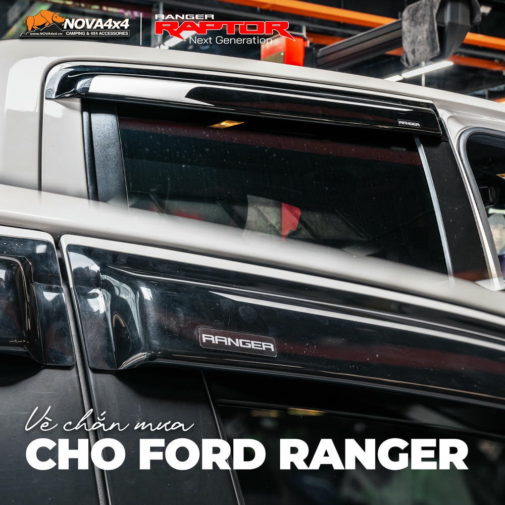 vè che mưa cho Ford Ranger Raptor