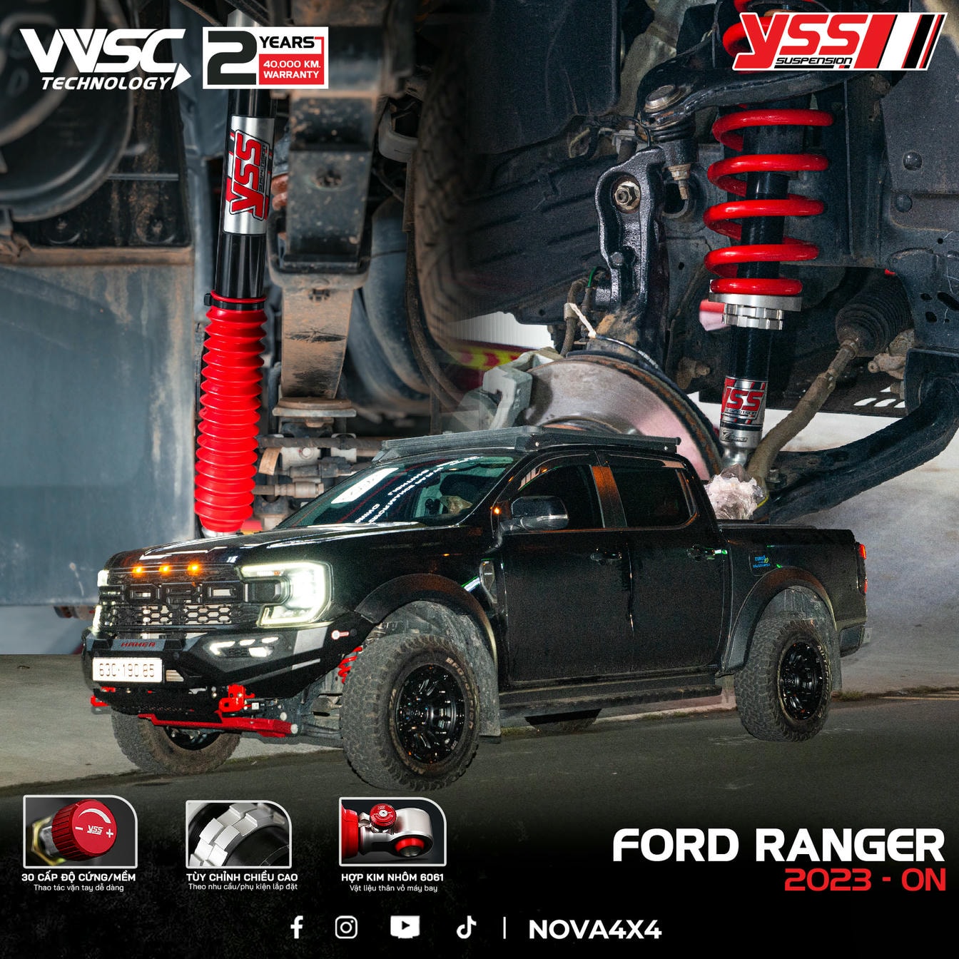 Ranger XLS sau lắp đặt YSS Z-Series