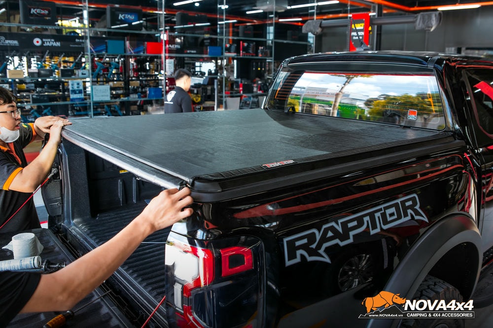 Nắp thùng Tontop sẽ là phụ kiện Raptor 2024 tuyệt vời