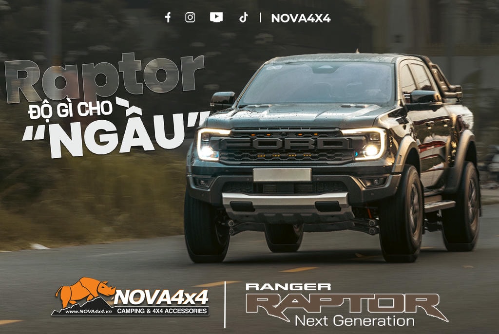 nâng cấp Phụ kiện Raptor 2024