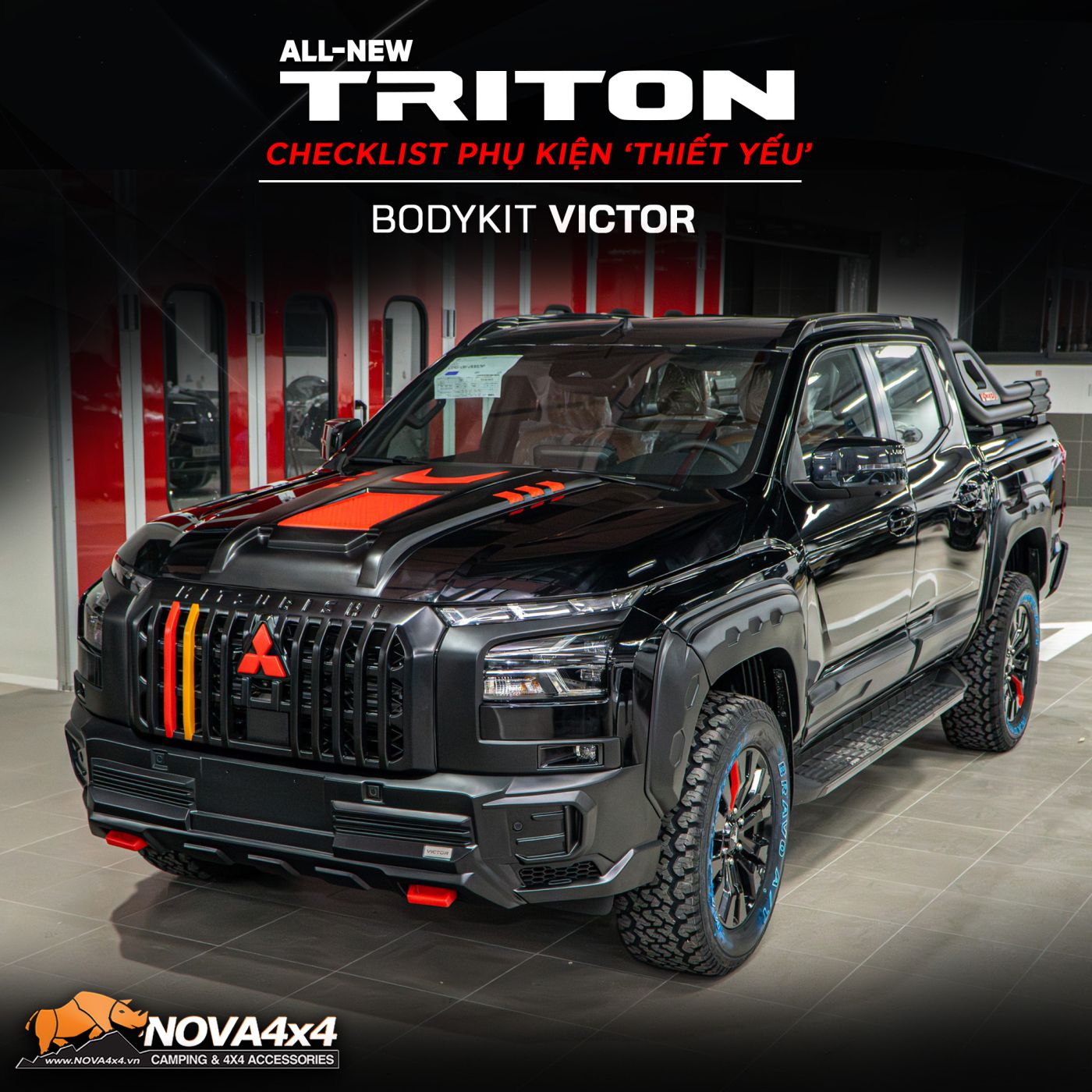 Phụ kiện Triton 2024 bodykit