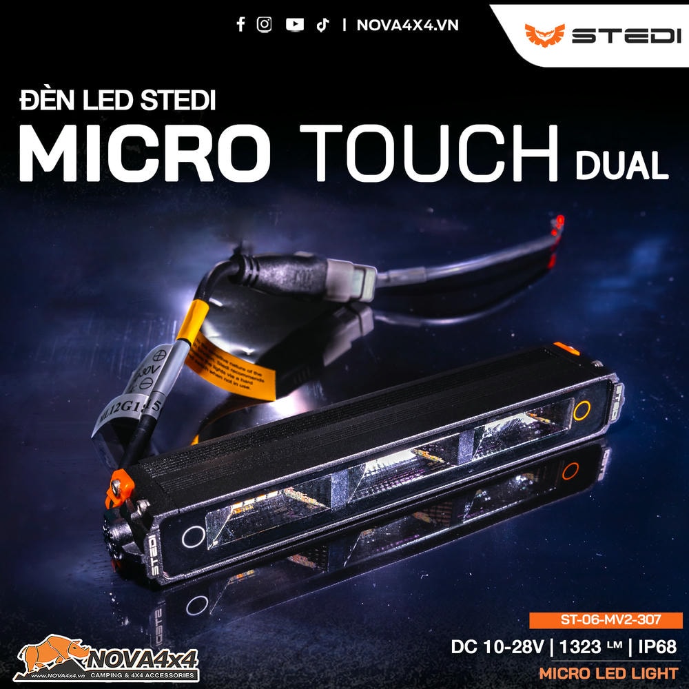 Stedi micro touch – chiếu sáng dưới gầm xe Stedi micro touch – chiếu sáng dưới gầm xe