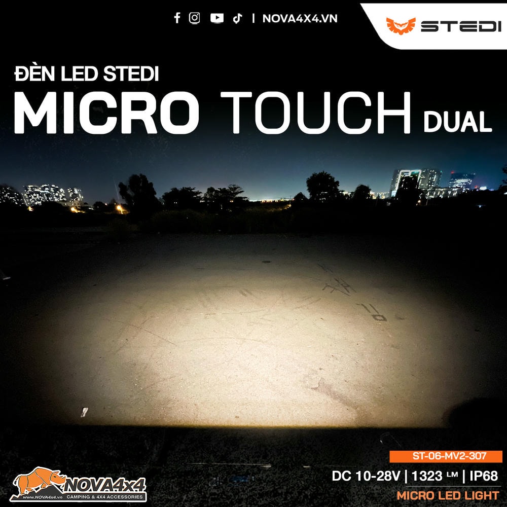 STEDI MICRO TOUCH DUAL 7.8" STEDI MICRO TOUCH DUAL 7.8"