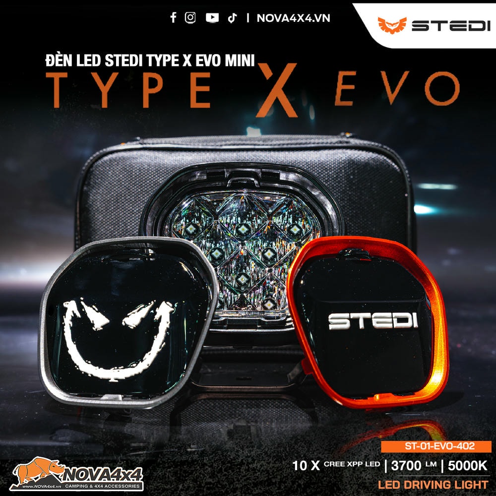 Giải pháp độ đèn Raptor: STEDI TYPE-X™PRO PLUS