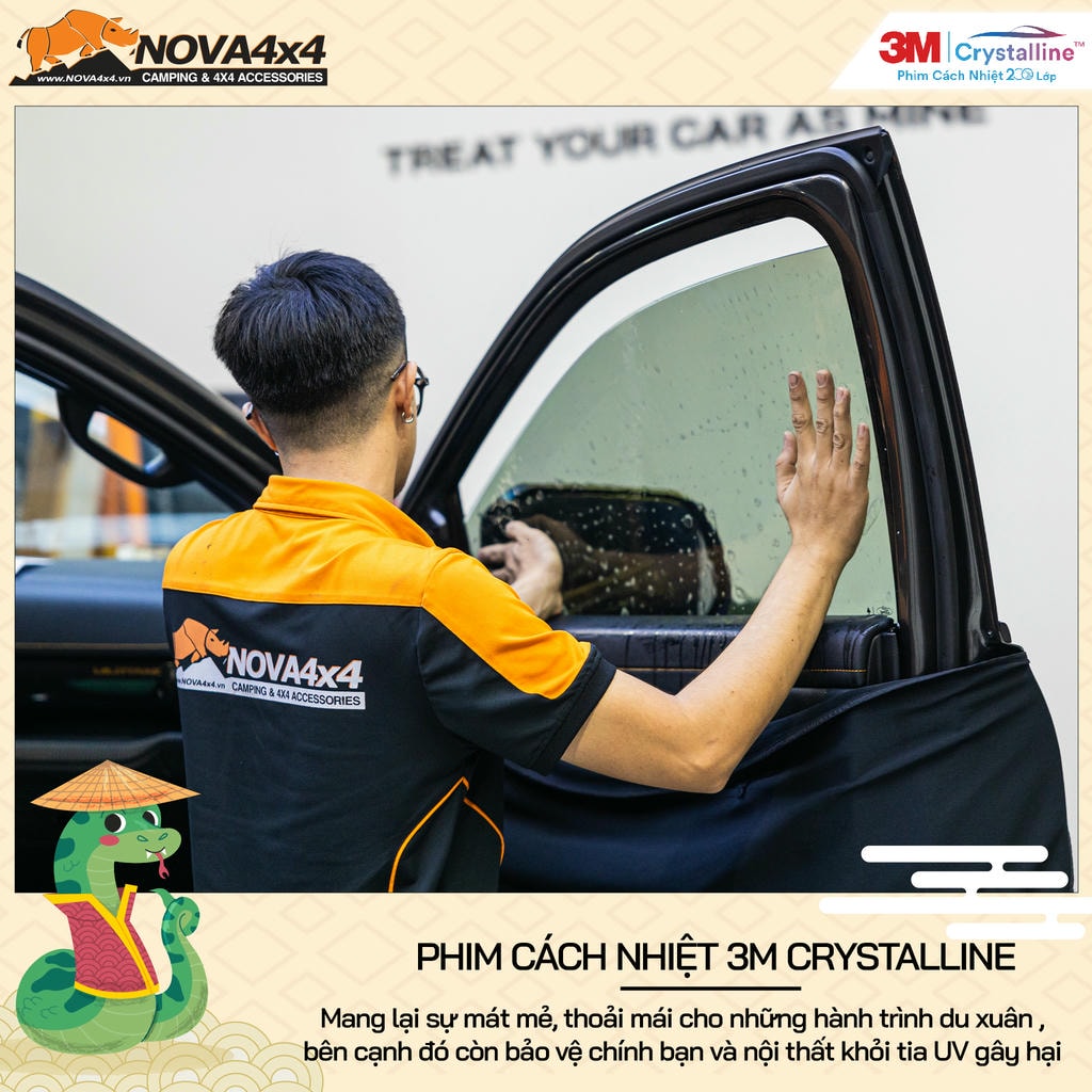 Phim cách nhiệt 3M Crystalline sẽ là món phụ kiện tiện ích cho Raptor Next-Gen dán phim cách nhiệt cách nhiệt 3M Crystalline