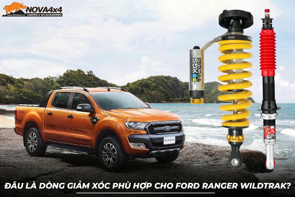 đâu là giảm xóc phù hợp cho Ford Ranger Wildtrak?