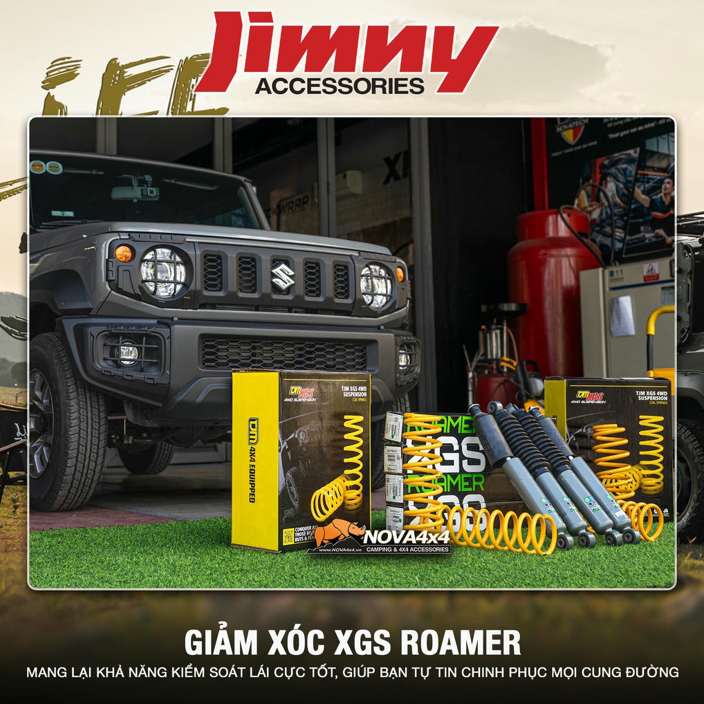 Giảm xóc TjM XGS Roamer Giảm xóc TjM XGS Roamer