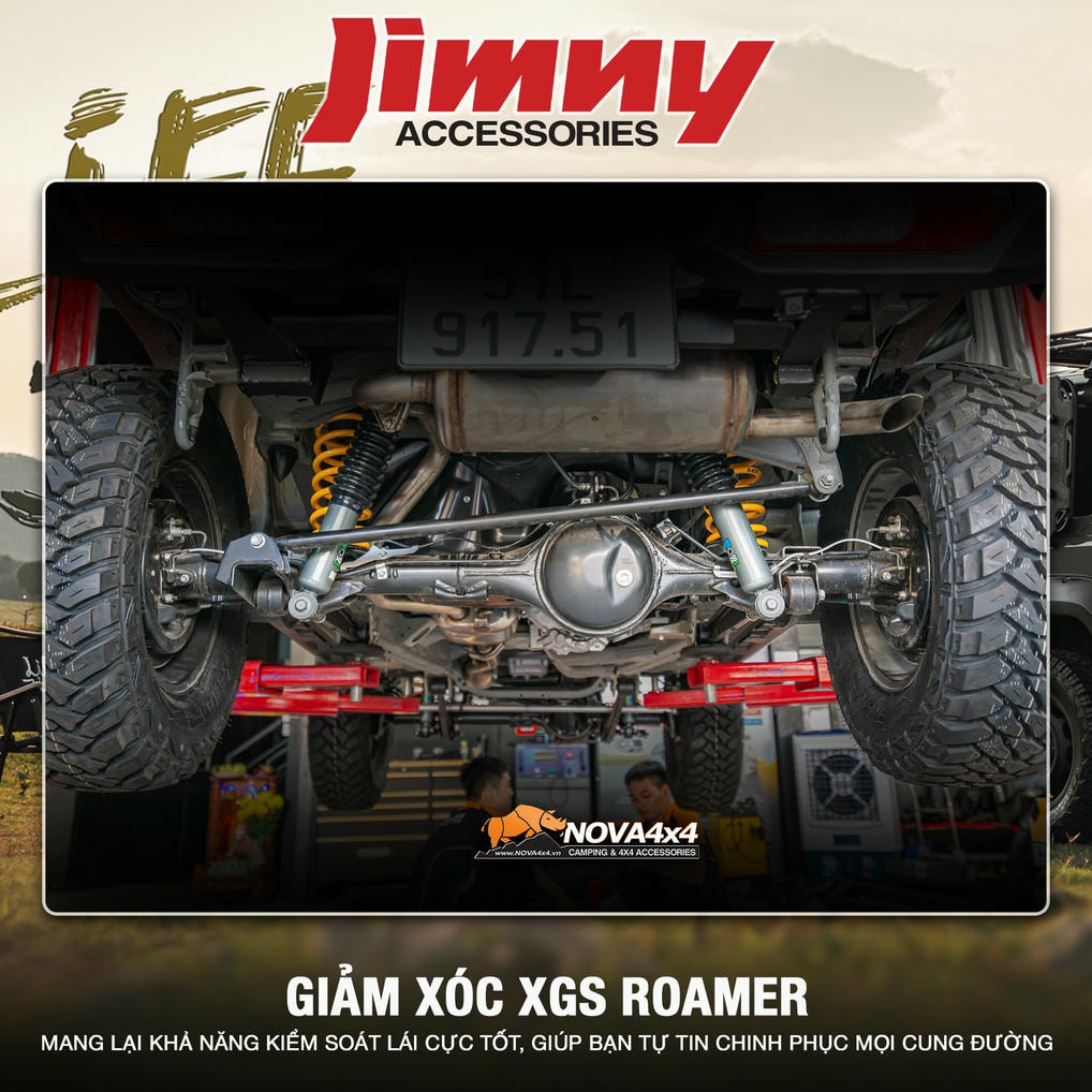 Giảm xóc TjM XGS Roamer Giảm xóc TjM XGS Roamer